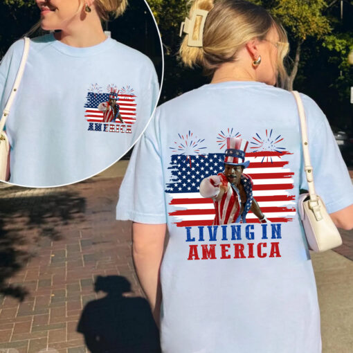Living In America Rocky Tee Shirt