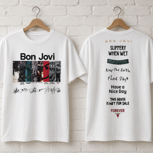 2026 Bon Jovi Forever Tour Shirt, Bon Jovi 2026 Shirt, Bon Jovi Rock Band Shirt, Bon Jovi Fan Gift, Bon Jovi 80s Shirt, Bon Jovi Merch