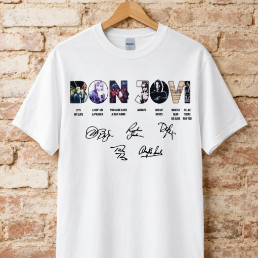 Bon Jovi Concert Shirt, It’s My Life Classic Hard Rock Gift Shirt