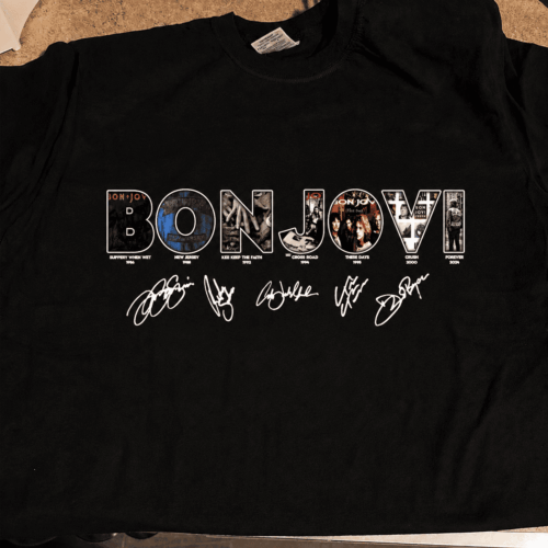 Forever Bon Jovi Old Band 2026 Tour Shirt, Bon Jovi Concert, Bon Jovi Rock Band Shirt, Bon Jovi Fan Gift, Bon Jovi 80s Shirt, Bon Jovi Merch photo review
