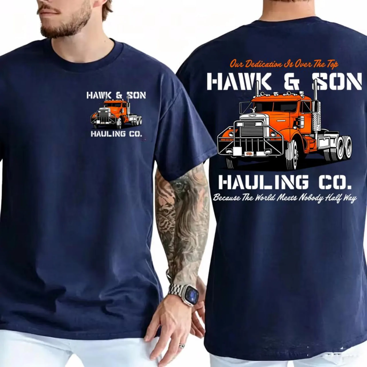 4b Over The Top Trucker Shirt