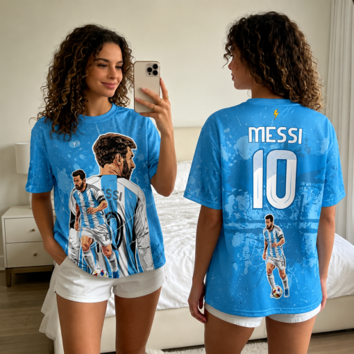 Messi GOAT Tee, Messi World Cup Shirt