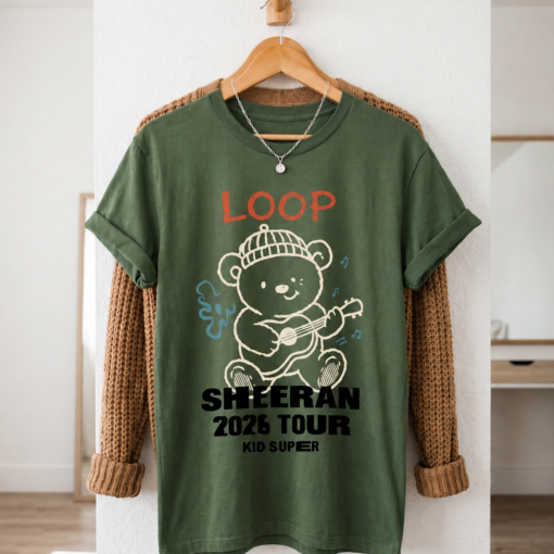 Sheeran Loop Tour Tee, The Loop Tour 2026 Shirt