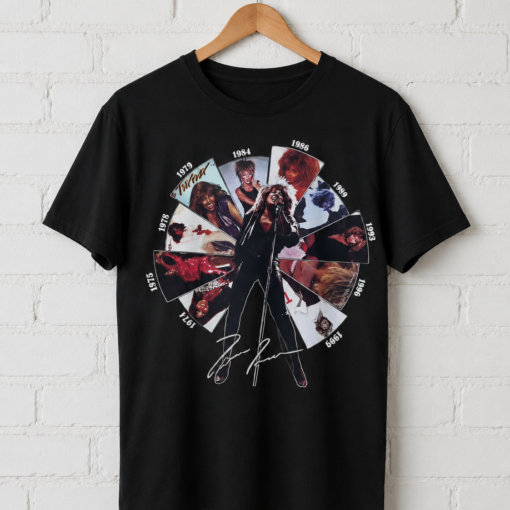 R.I.P Tina Turner RocknRoll Shirt, Tina Pop Bootleg Shirt, 90s Style Tina Turner Shirt