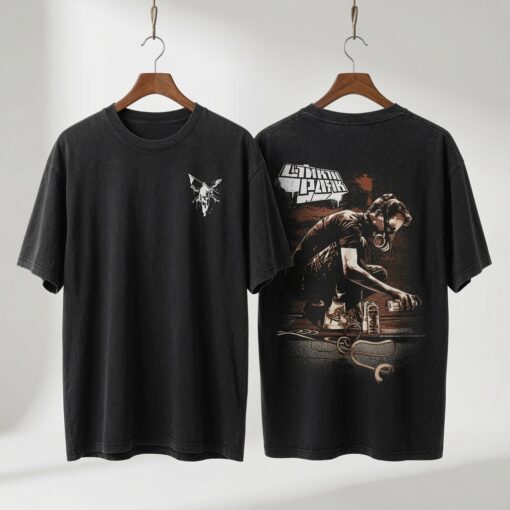 Chester Bennington Legacy Tshirt – Vintage Oversize Unisex Rock Band T-Shirt