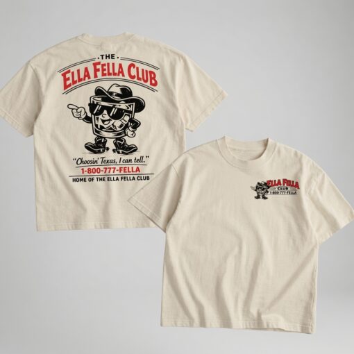 Retro 1-800-777-FELLA - New Album Ella Langley 2026 T-Shirt