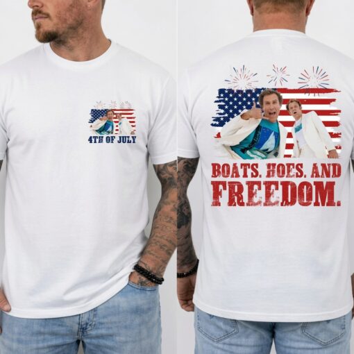 Step Brothers Boats Hoes And Freedom Quote T-Shirt/Sweatshirt/Hoodie