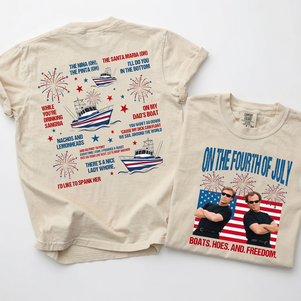 Step Brothers Brand On The Fourth Of July T-Shirt