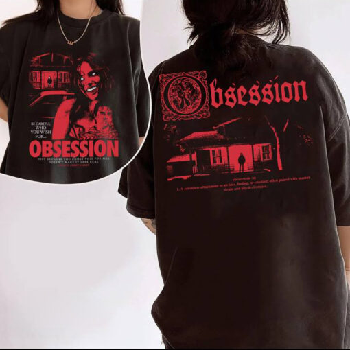 2 Sides Obsession Movie Shirt, Gothic Horror Tee, 2026 Thriller Film Lover Gift