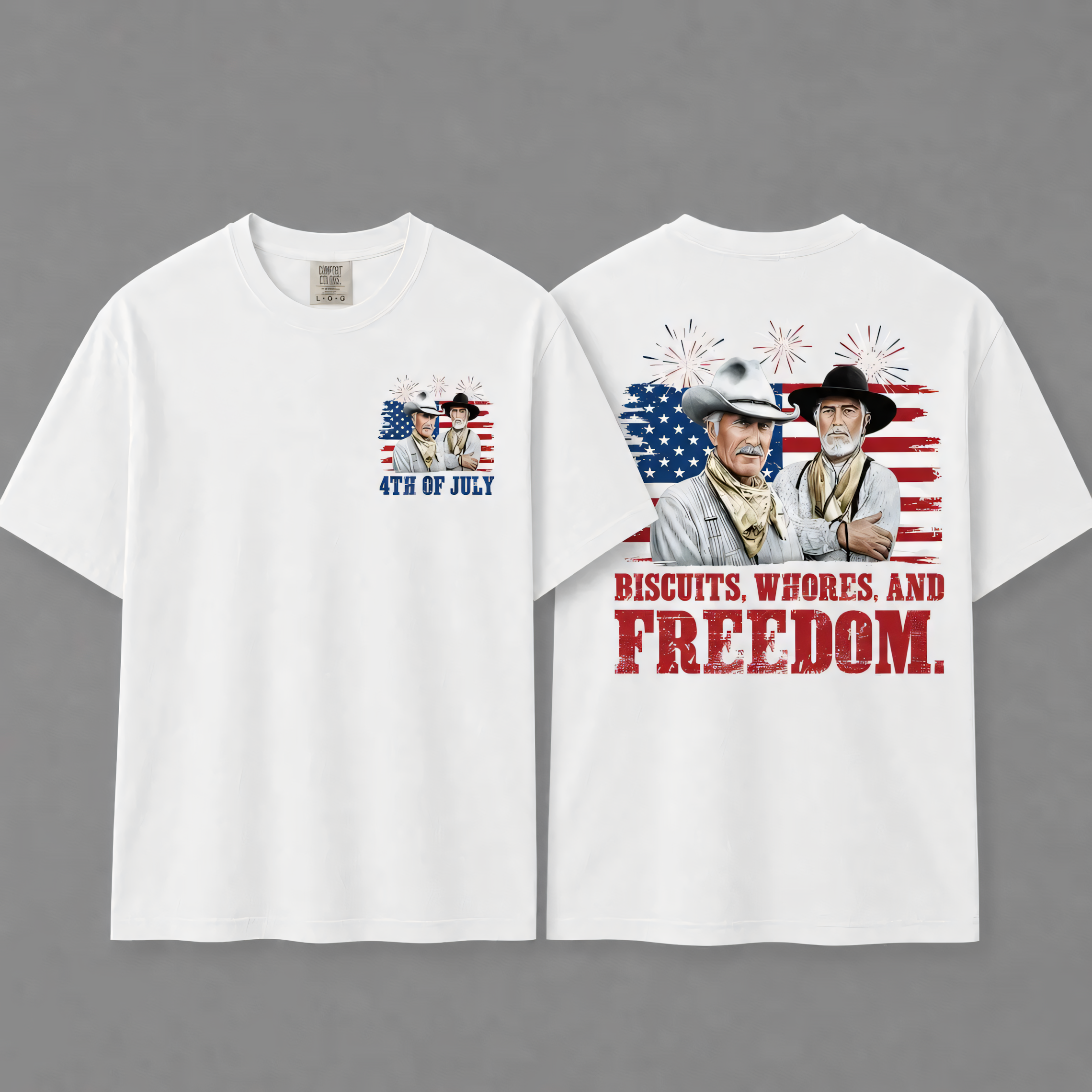 Biscuits Whores and Freedom T-Shirt