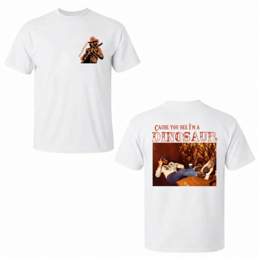 Dinosaur Hank Williams Jr.Bocephus Western T-Shirt/Sweatshirt/Hoodie