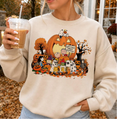Snoopy Peanuts Friends Halloween Shirt, Peanuts Spooky Squad Gift