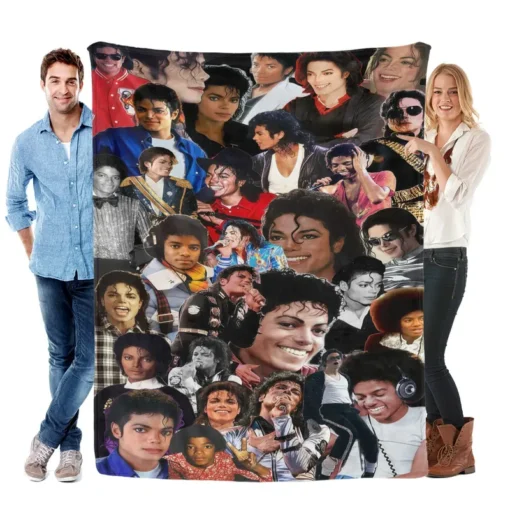 Michael Jackson Flannel Blanket, Blanket for Fans