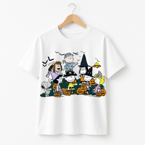 Snoopy Peanuts Friends Spooky Halloween Shirt