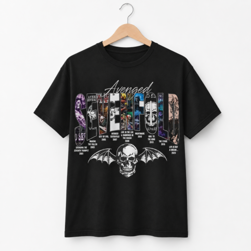 Avenged Sevenfold Shirt Metal Band Tee Tour 2026 Concert Merch Gift