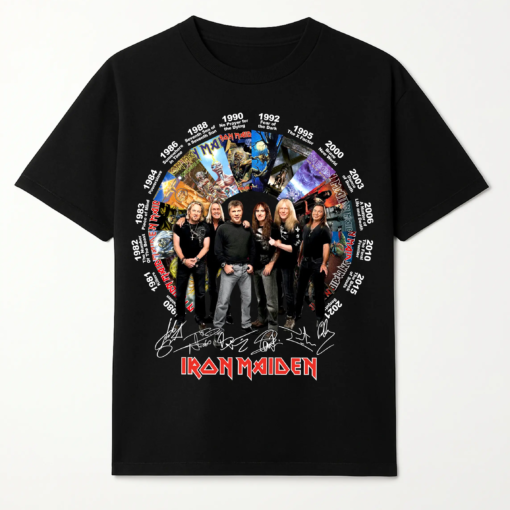 IronMaiden 50th Anivesary GraphicT-Shirt