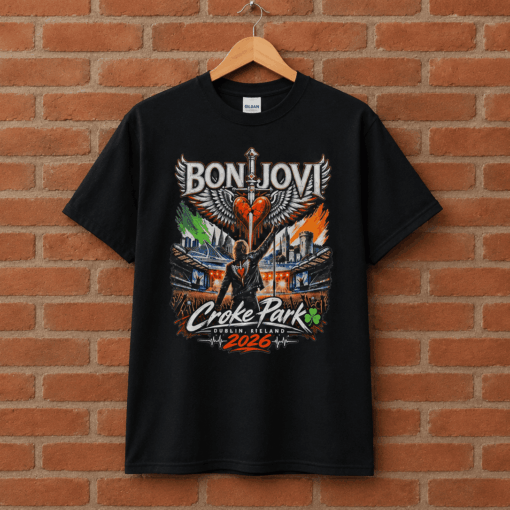 Bon Jovi Croke Park Shirt, Bon Jovi Vintage shirt, Bon Jovi Rock Band