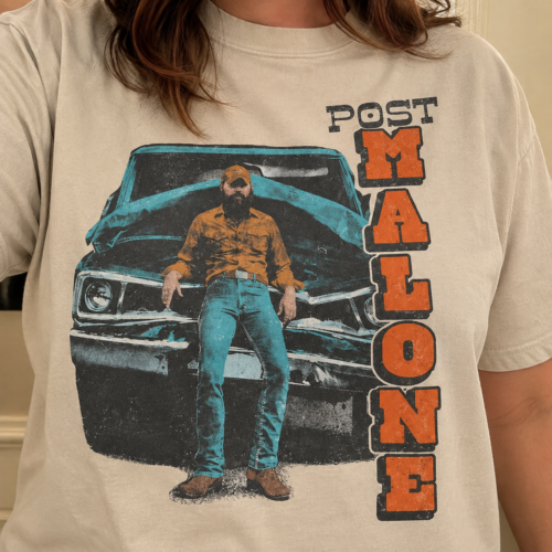 Vintage Post Malone Shirt, Malone Rap Music Shirt TA0011 photo review
