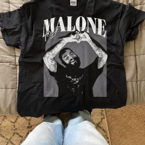 Vintage Post Malone Shirt, Malone Rap Music Shirt TA0010 (Copy) photo review