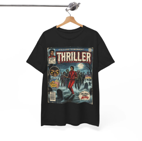 Halloween Thriller Michael Jackson Shirt, Thriller Comic Book Shirt