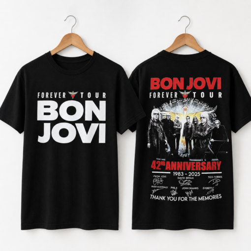1989 Bon Jovi The Brotherhood Tour Band Shirt