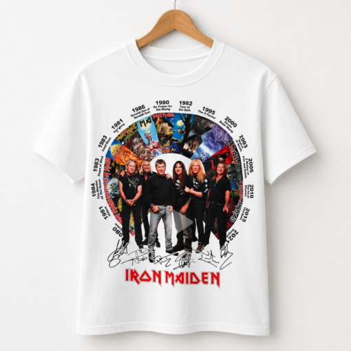 Iron Maiden 2026 tour Shirt