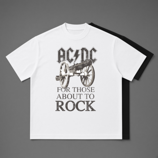 ACDC For Those About To Rock Tshirt