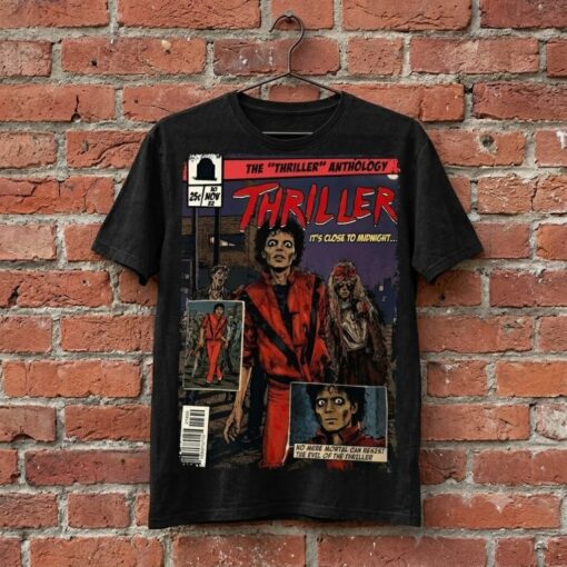 Michael Jackson Thriller Comic Shirt