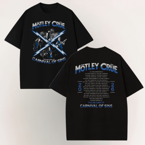 Motley Crue The Return of the Carnival of Sins T-Shirt