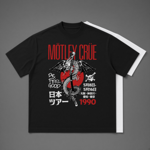 Motley Crue Pajan Tour 1990 T-Shirt