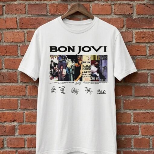 2026 Bon Jovi Forever Tour Shirt, Bon Jovi 2026 Concert, Bon Jovi Rock Band Shirt, Bon Jovi Gift, Bon Jovi 80s Shirt
