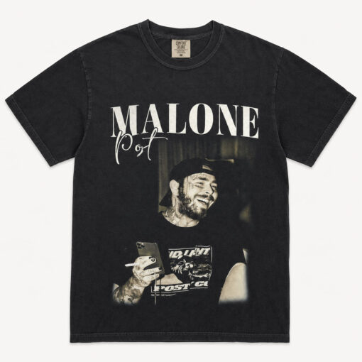 Vintage 90s Post Malone Shirt, Malone Rap Music Shirt
