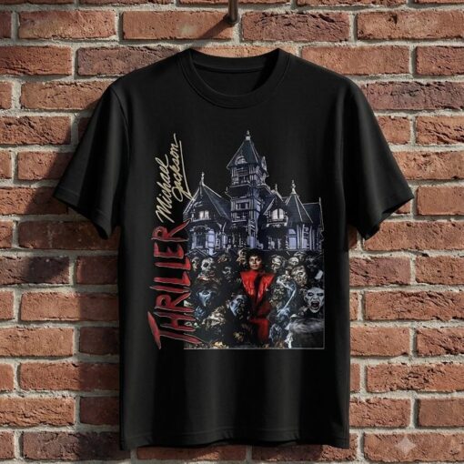 Michael Jackson Thriller Halloweenvibes Shirt, Thriller Fall Shirt