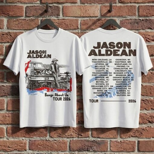 Jason Aldean Songs About Us Tour Shirt, 2026 Country Music Concert Shirt