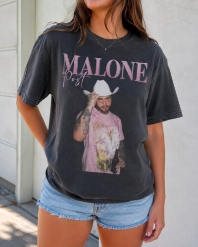 Vintage Post Malone Rap t-shirt photo review