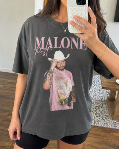 Vintage Post Malone Rap t-shirt photo review