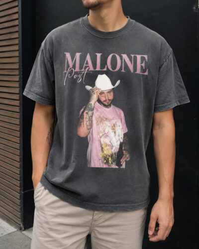 Vintage Post Malone Rap t-shirt photo review