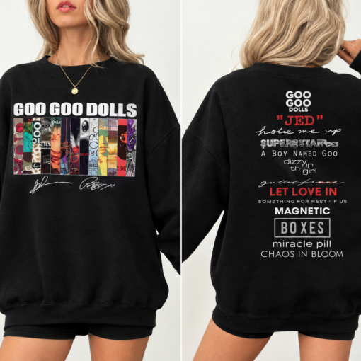 Goo Goo Dolls Band Summer Tour 2026 Shirt, Rock Music Concert Fan Shirt