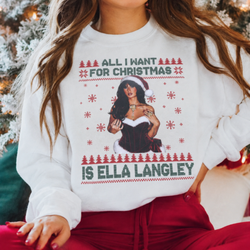 Ella Langley Christmas shirt, Ella Langley Country Music Christmas shirt