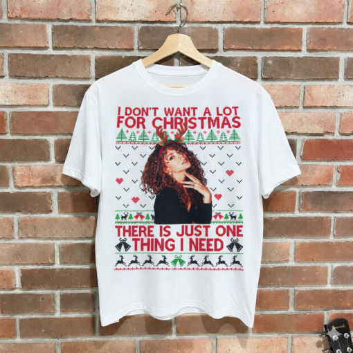 Mariah Carey, All I Want For Christmas Is You, Funny Christmas Ugly Shirt
