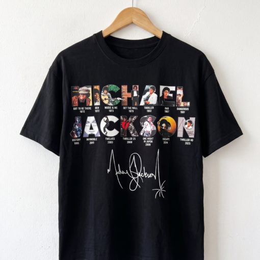 MICHAEL JACKSON The Evolution Of a King Shirt