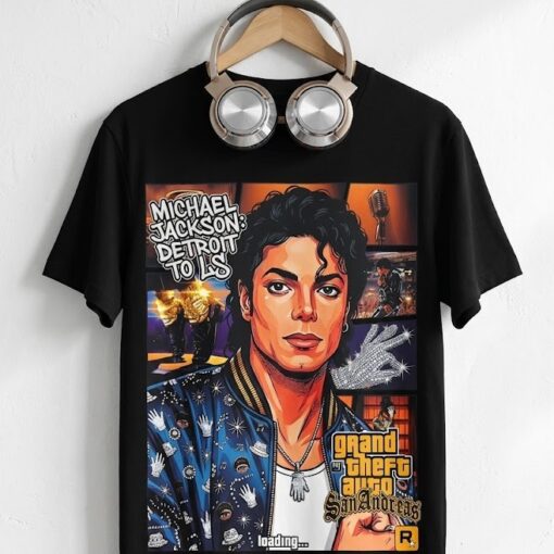 Michael Jackson Detroit To King of Pop Shirt