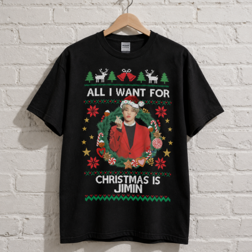 All I Want for Christmas Is JIMIN Shirt