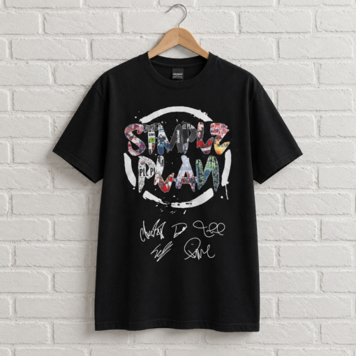Simple Plan T-Shirt, Simple Plan Band Graphic Tee, Pop Punk Rock Band Shirt, Music Fan Gift, Concert Merch Style Tee