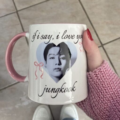 If I Say I Love You Jungkook mug