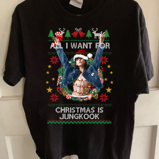 Jungkook Holiday All I Want for Christmas Is Jungkook Shirt