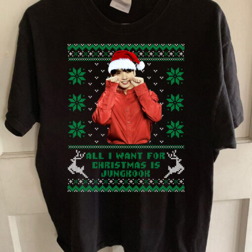 All I Want for Christmas Is Jungkook Shirt