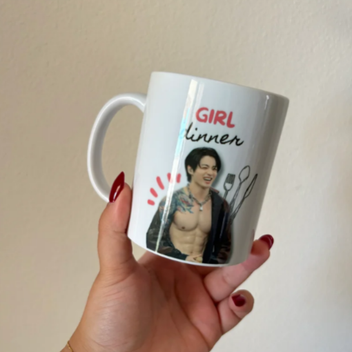 Jungkook Girl Dinner Mug