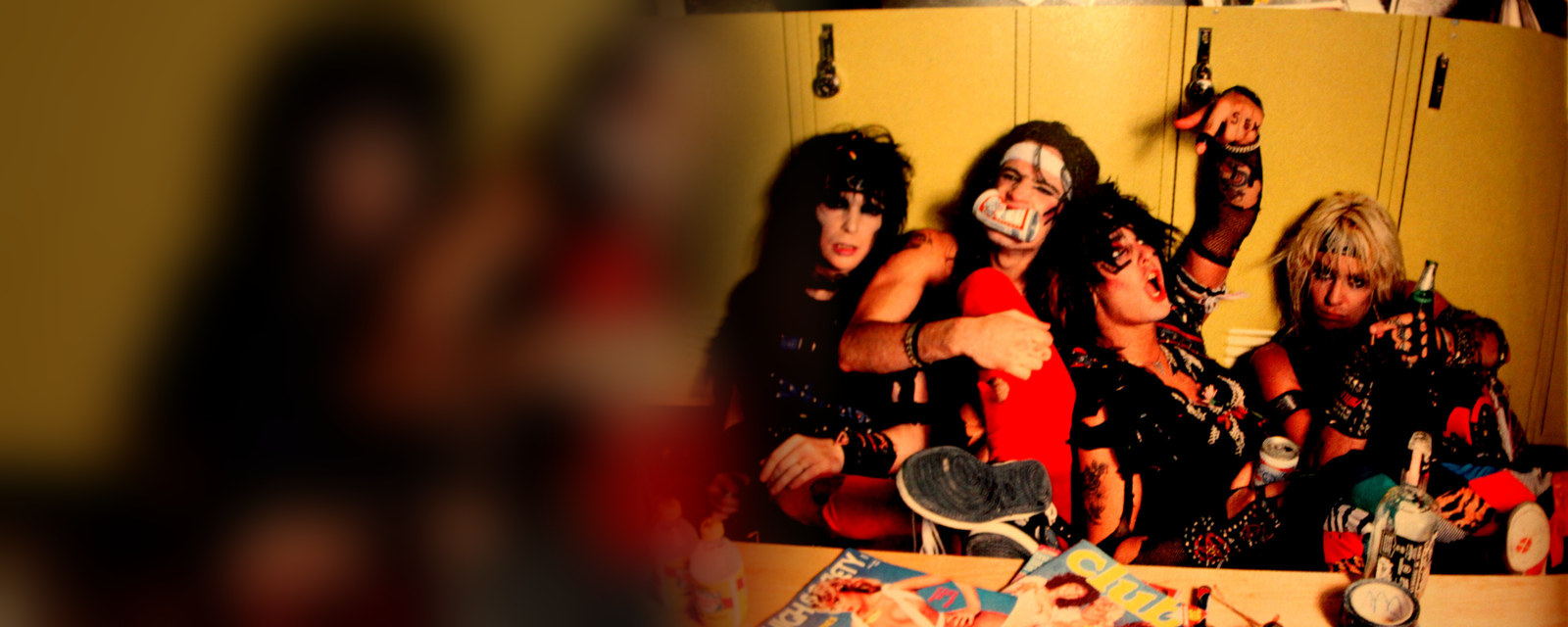 Motley Crue graphic tees collection